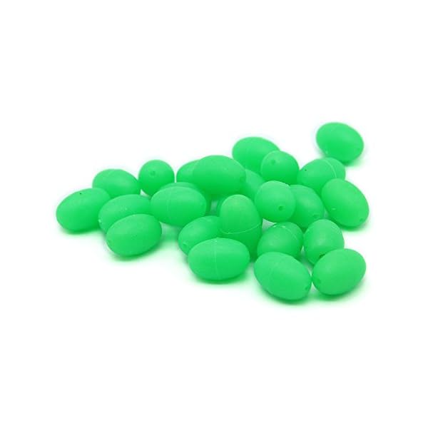 Dimart-400-pcs-2-Day-Luminous-Glow-Beads-Fishing-Lures-Tackle-Accessories-Green