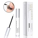 Eyelash Growth Serum, Eyelash Booster Natural Eyebrow Lash Enhancer, Rapid Brow Growing Treatment for Long Thick Looking Fuller Lashes and Eyebrows