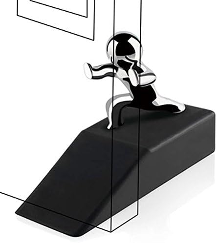 Zinc Alloy Little Boy Door Stop,Rubber Base Door Wedge,Modern Fashion Style Design Door Stops-Decorate The Home Office Door Stopper