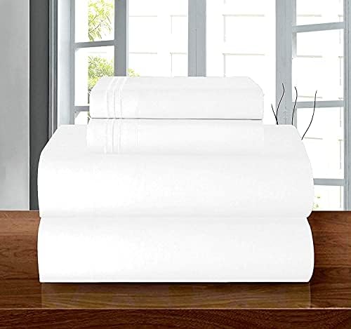 Size 4pc Egyptian Bed Sheet Set, Deep 