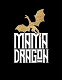 Mama Dragon: Dragon Family Yellow Glitter 2019 Calendar Weekly Planner To Do List Organizer Book 8.5 by That Random Gifts Chick