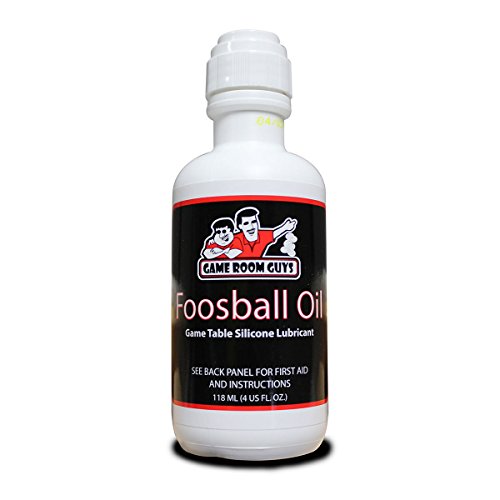 Game Room Guys Foosball Rod Silicone Lubricant 4oz Bottle No Spill Applicator
