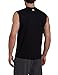 Russell Athletic Men's Cotton Basic Muscle,Basic Black,Large