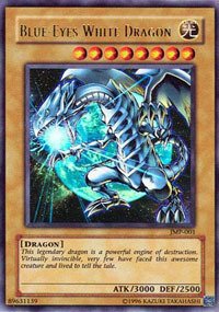 Yu-Gi-Oh! - Blue-Eyes White Dragon (JMP-001) - Shonen Jump Magazine Promos - Promo Edition - Ultra Rare