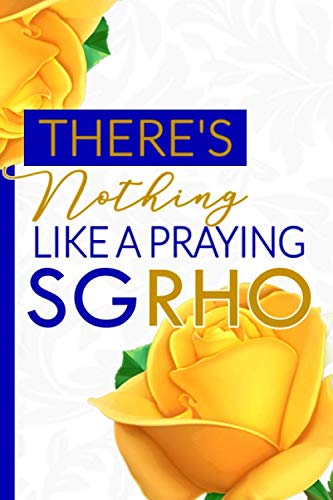 There's Nothing Like a Praying SGRHO: The Pretty Poodle Prayer Journal | 6x9in Blue and Gold Blank, by Invictus Journals