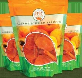 B&R Farms Slab Apricots 4 lbs (resealable bag)
