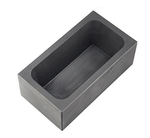 4 Kilo KG 128.6 oz Troy Ounce Kit Kat Gold Graphite Ingot Mold For Melting Casting Refining Scrap Jewelry