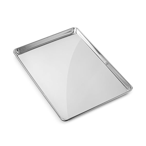 GRIDMANN 15" x 21" Commercial Grade Aluminum Cookie Sheet Baking Tray Pan Three Quarter Sheet