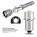 FALANFA LED Upgrade Bulb Replacement for MagLite Flashlights Torch 3W 3V LDC ED Conversion Kit Bulbs 2 C 2 D Cell