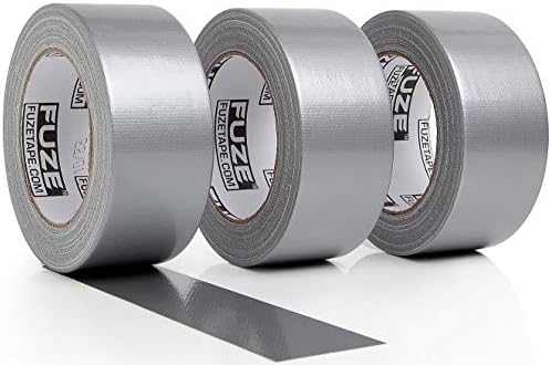 New: Heavy Duty Silver Duct Tape - 3 Roll Multi Pack Industrial Lot – 30 Yards x 2 inch Wide – Large Bulk Value Pack of Grey Original Extra Strength, No Residue, All Weather, Tear by Hand