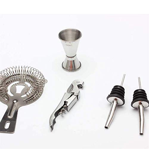 Belleashy Cocktail-Shaker aus Edelstahl, 12 Stück/Set, für Likör, Cocktail-Shaker, Bar-Mixer für Zuhause, Bars, Reisen… – Bild 4