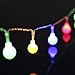 ALOVECO Solar String Lights, 23ft 50LED Solar Fairy Lights Waterproof Outdoor String Lights Solar Flowers Garden Lights for Party/Garden/Yard/Tree/Lawn/Patio Decor