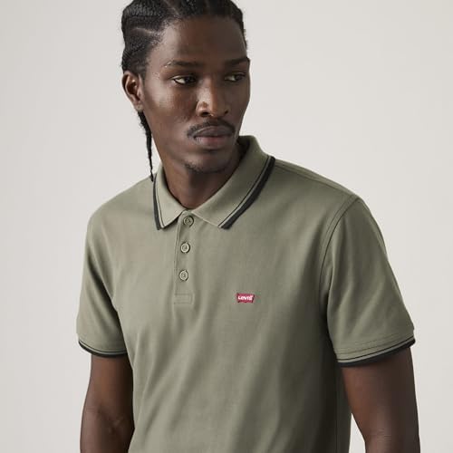 Levis HM Polo Wood Tipping Stripe Mulled