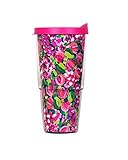 Lilly Pulitzer Insulated Tumbler with Lid 24 oz. (Wild Confetti)