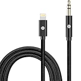 Car Audio Cable,TOMOCO Lightning to 3.5 mm headphone jack adapter,Lightning Port Car Audio Cable For iphone X iphone 8 iphone 7 plus