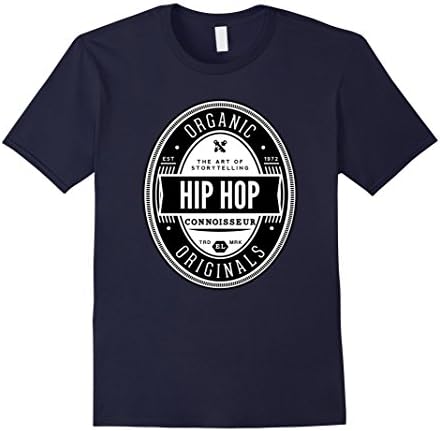 Men's Vintage Hip-Hop Music - The Art Of Storytelling T-Shirt 2XL Navy