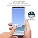 2-Pack HPTech Screen Protector For Samsung Galaxy S8 Full Coverage PET Film, HD Clear, Bubble Free, Case Friendly