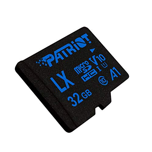 Patriot Memory 32GB A1 Micro SD Card SDHC for Android Phones and Tablets, HD Video Recording - PSF32GLX11MCH