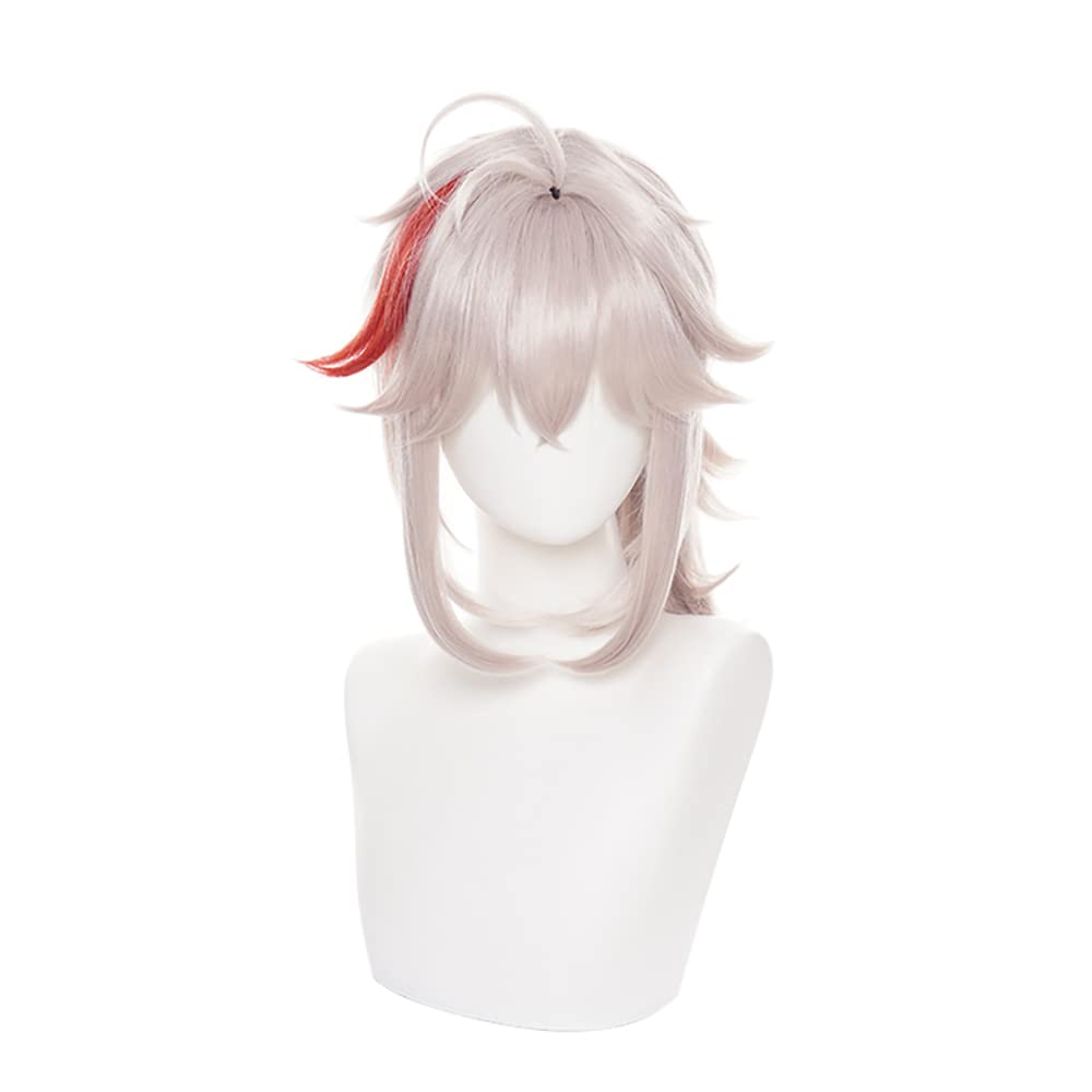 Yamia Anime Yae Miko Cosplay Wig for Game Genshin Impact Cosplay Wigs with Free Wig Cap (Kazuha)