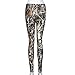 FAPIZI ♥ Leggings ♥ Fashion Women Skinny Printed Stretchy Leggings (M, Black)