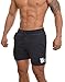 YoungLA Men's Bodybuilding Gym Workout Shorts 102 Navy M