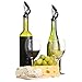 Bar Brat Wine Chiller Stick & Aerator Pourer Spout - Keep Your Wines Colder Longer, Bonus 15 Wine Cocktail Recipes (eBook), The Perfect Decanter Gift Accessory