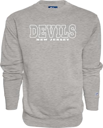 Blue 84 Standard NHL Officially Licensed Crewneck Sweatshirt 90's Embroidery, G…