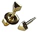 6 Pairs 4mm Gold Shapes Set #2 Studex Ear Piercing Earrings 16ga Thick Post Hypoallergenic