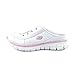 Skechers Womens Elite Glam Synery Slip On Mule Clog, White/Pink, 10 B(M) US