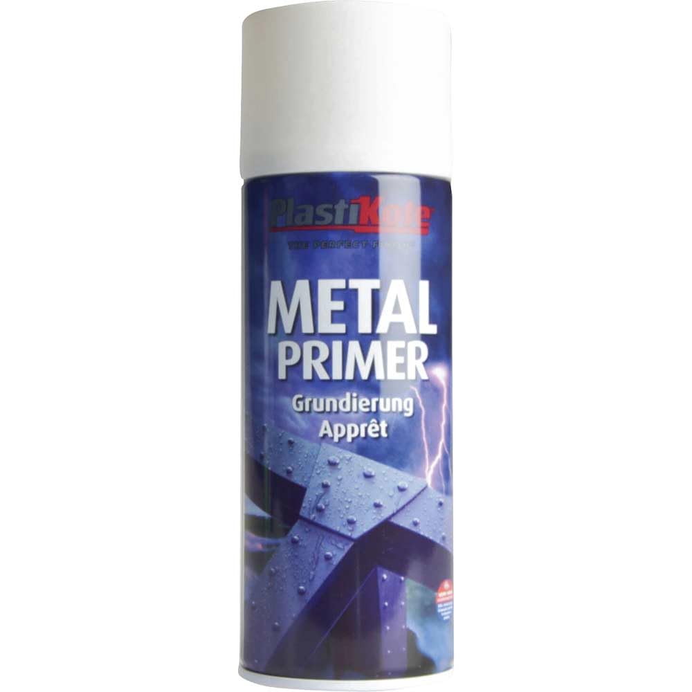 Plasti-kote 10598 400ml Metal Primer - White
