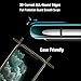 [2Pack] iPhone 11 Pro Max Screen Protector & [2Pack] Camera Lens Protector, Full-Coverage Tempered Glass Anti-Scratch, Bubble Free, Case Friendly and Ultra-Thin Clear HD Camera Protector