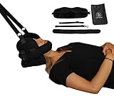Lazy Drone Enhanced Neck and Cervical Traction for Chronic Neck and Shoulder Pain, Text Neck, Correct Poor Posture, Stress Relief; Portable Hammock Sling for Home or Office Physical Therapy