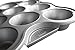 Baker's Edge Muffin Pan, Premium Double Coated Nonstick Cupcake Pan 100% Made in the USA | Easier to Clean, Cast Aluminum (No Warping) Ideal Tin for Mini Cakes Small Bites & More - 12 Cups