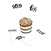 Amosfun 72PCS Graduation Cupcake Toppers 2020 Graduation Party Decorations Cake Topper Picks Toothpick Toppers Class of 2020 Graduation Party Supplies
