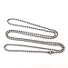 10 Stainless steel 30 inch military ball chain (dog tags) necklace