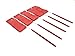 Ymkf Sqqr 6.5-Foot Long Red Dancing Ribbon Streamer Rhythm Ribbon Set Pack of 10