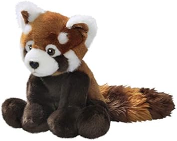peluche panda rosso