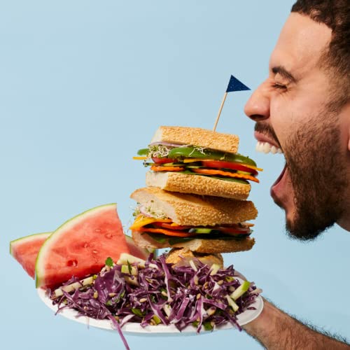 Repurpose 9 Inch Compostable Plates, Heavy Duty Paper Plates Microwave Safe, PlantBased Paper