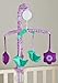 Pam Grace Creations 6 Piece Lovebirds Crib Bedding Set, Purple