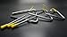 Bilipala Steel Rhythm Musical Percussion Triangle Instruments with Strikers, Set of 3