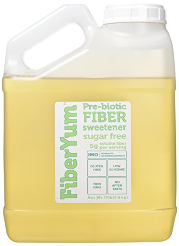 Fiber Yum Non-GMO, Corn-Free, Pre-Biotic Fiber IMO Syrup Sweetener - 10 Pound - Thumbnail 2