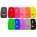 qualitykeylessplus Protective Rubber Silicone Cover for Your 2016-2017 Toyota Prius or 2018 C-HR Smart Prox Remote (Black)