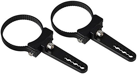 Automotive Light Bars Nudge Bullbar Mounting Brackets Tube Light Clamp for Hid LED Bar- 2 Pack (3")