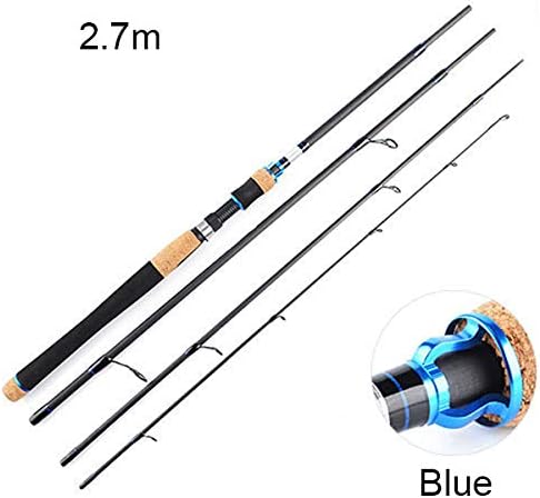 Valigrate Outdoor fishing supplies Carbon Fiber Fishing Rod Ultralight Portable Hard Pole Cork Handle Casting Fishing Rods