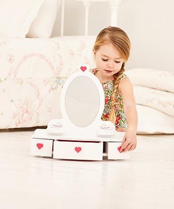 elc wooden dressing table