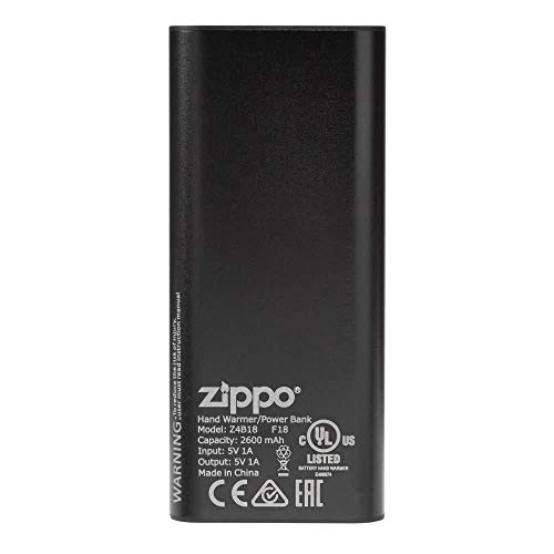 Zippo Black HeatBank 3 Rechargeable Hand Warmer Pricepulse