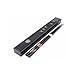JapanBargain S-3640-J, Japanese Plastic Chopsticks with Travel Carry Case Crane, Black