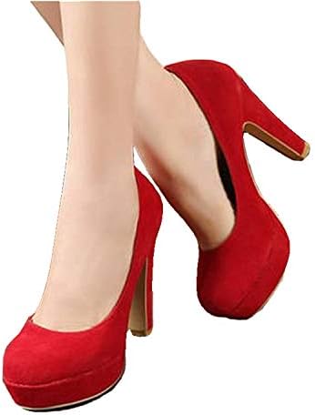Omgaa Woman Pumps Autumn Thick Heel Shoes ol high-Heeled Shoes Trend Ultra Shoes