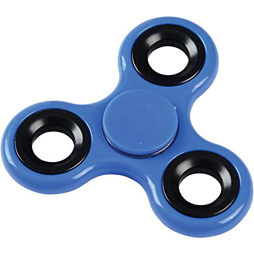 CP Toys Hand Spinner Blue - Spinning Toy for Focus and Hand Eye Coordination
