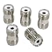 Ancable 5-Pack UHF PL-259 Female to UHF PL-259 Female Coaxial Adaptor Connector Coupler Joiner for CB Ham Radio Antenna primary
